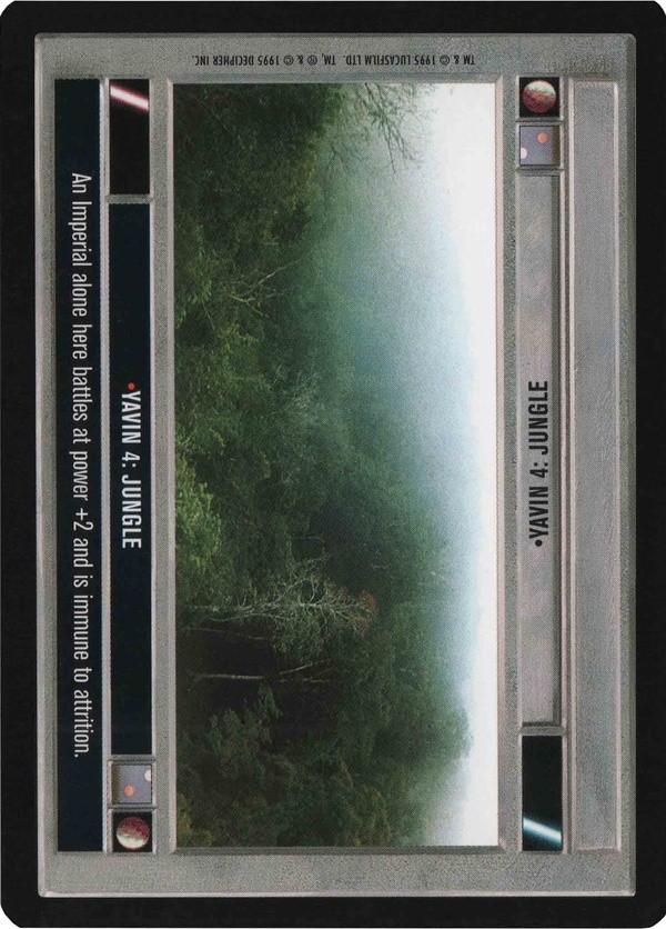 Decipher SWCCG Star Wars CCG Yavin 4: Jungle (WB)