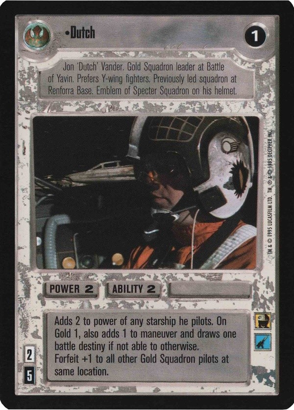 Decipher SWCCG Star Wars CCG Dutch (WB)