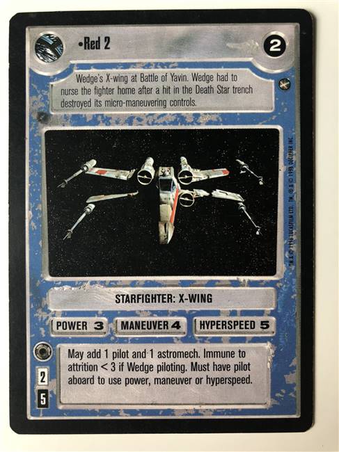 Decipher SWCCG Star Wars CCG Red 2 (WB)