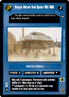 Decipher SWCCG Star Wars CCG Bespin Motors Void Spider THX 1138 (WB)