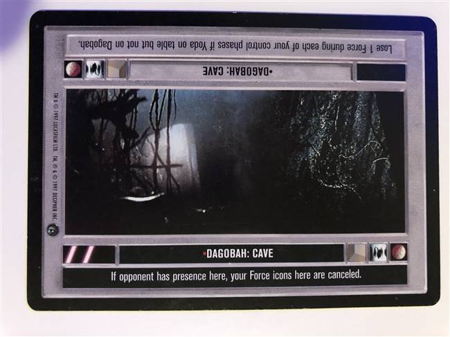 Decipher SWCCG Star Wars CCG Dagobah: Cave (WB)