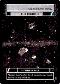 Decipher SWCCG Star Wars CCG Asteroid Field (WB)