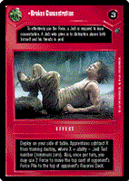 Decipher SWCCG Star Wars CCG Broken Concentration (WB)