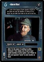 Decipher SWCCG Star Wars CCG Admiral Ozzel (WB)