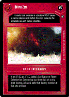 Decipher SWCCG Star Wars CCG Debris Zone (WB)