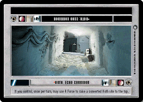 Decipher SWCCG Star Wars CCG Hoth: Echo Corridor (WB)