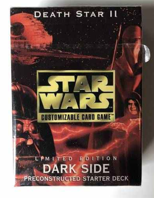 Star Wars CCG (SWCCG) Death Star II Starter Deck (Dark Side - Un-sealed)