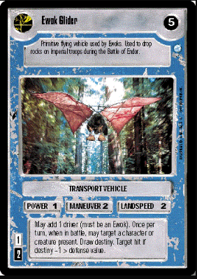 Ewok Glider (Endor Foil)