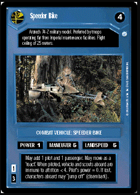 Speeder Biker (Endor Foil)