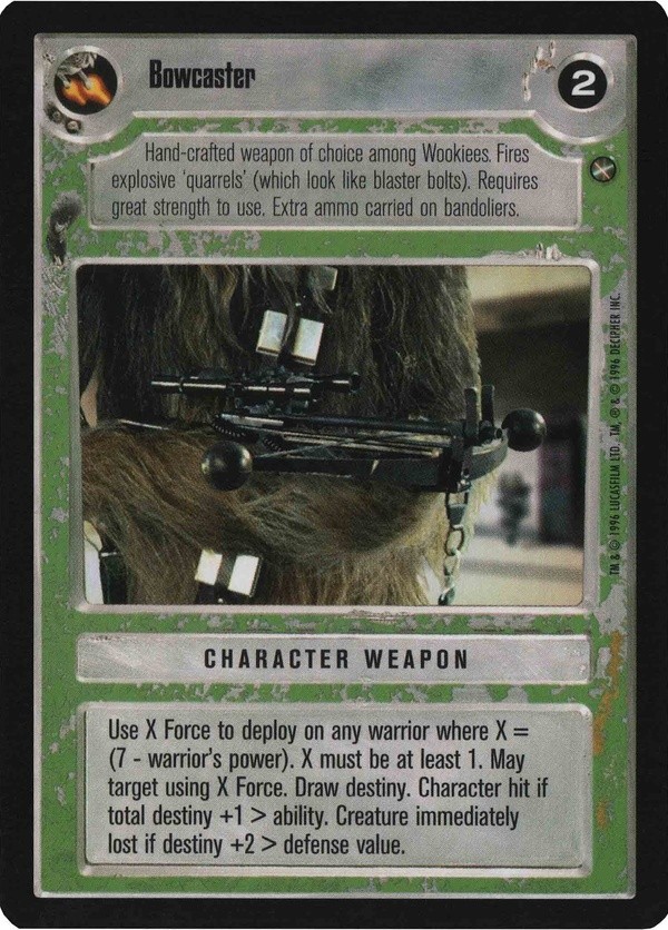 Star Wars CCG (SWCCG) Bowcaster (Japanese) - A New Hope (Japanese)