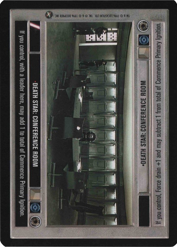 Star Wars CCG (SWCCG) Death Star: Conference Room (Japanese) - A New Hope (Japanese)