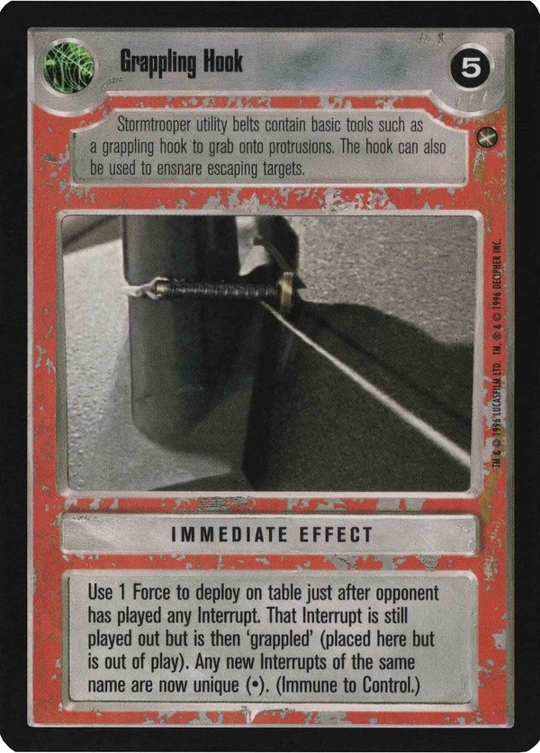 Star Wars CCG (SWCCG) Grappling Hook (Japanese) - A New Hope (Japanese)