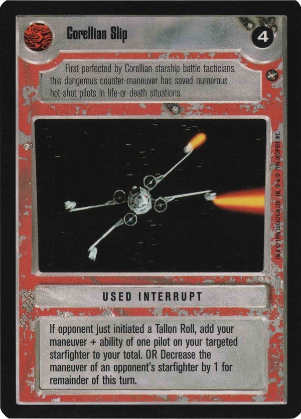 Star Wars CCG (SWCCG) Corellian Slip (Japanese) - A New Hope (Japanese)