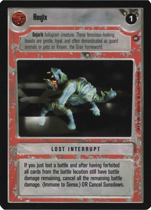 Star Wars CCG (SWCCG) Houjix (Japanese) - A New Hope (Japanese)