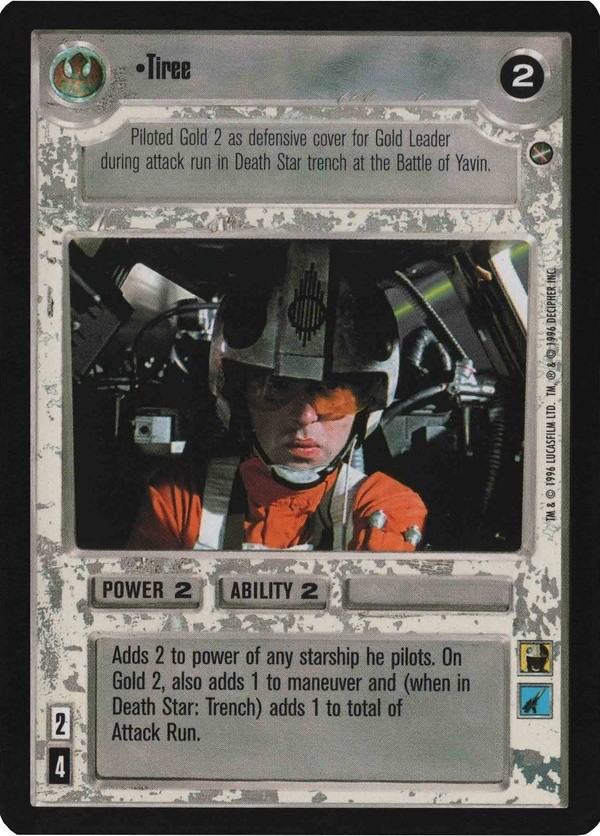 Star Wars CCG (SWCCG) Tiree (Japanese) - A New Hope (Japanese)