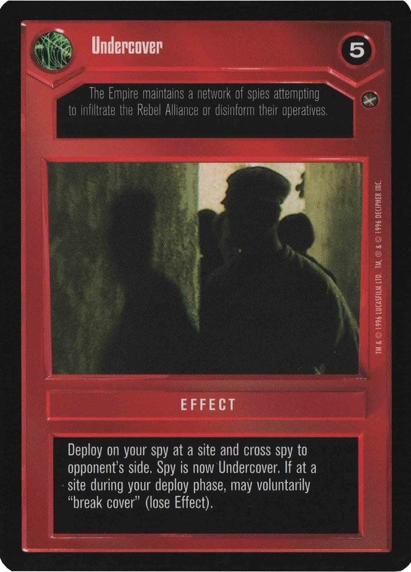 Star Wars CCG (SWCCG) Undercover (Japanese) - A New Hope (Japanese)