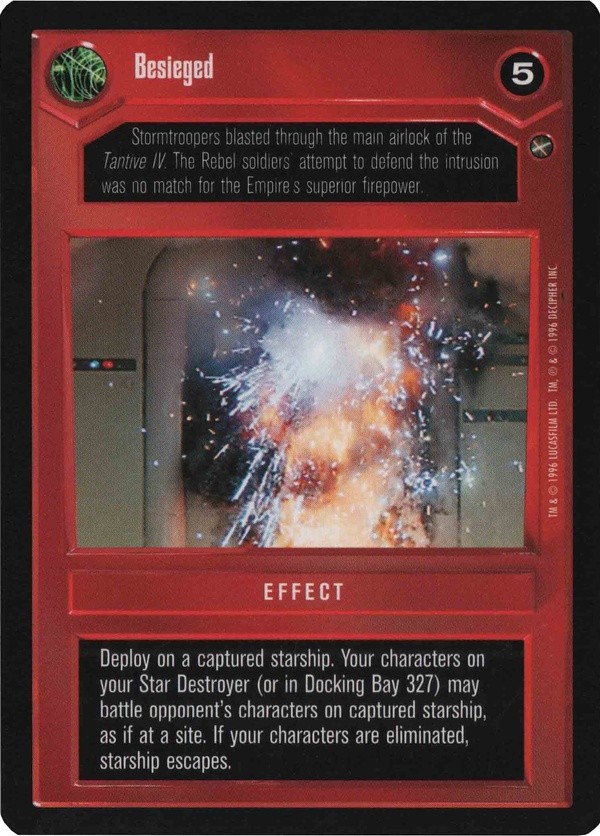 Star Wars CCG (SWCCG) Besieged (Japanese) - A New Hope (Japanese)