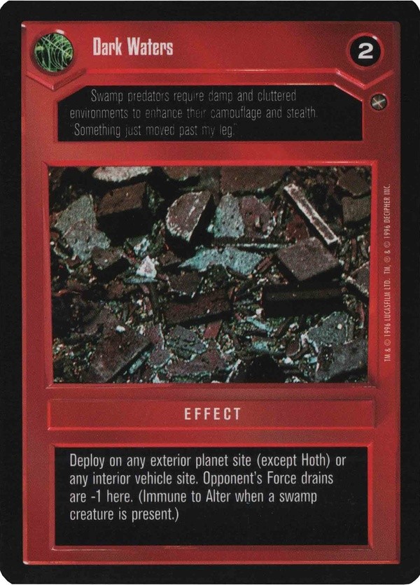 Star Wars CCG (SWCCG) Dark Waters (Japanese) - A New Hope (Japanese)