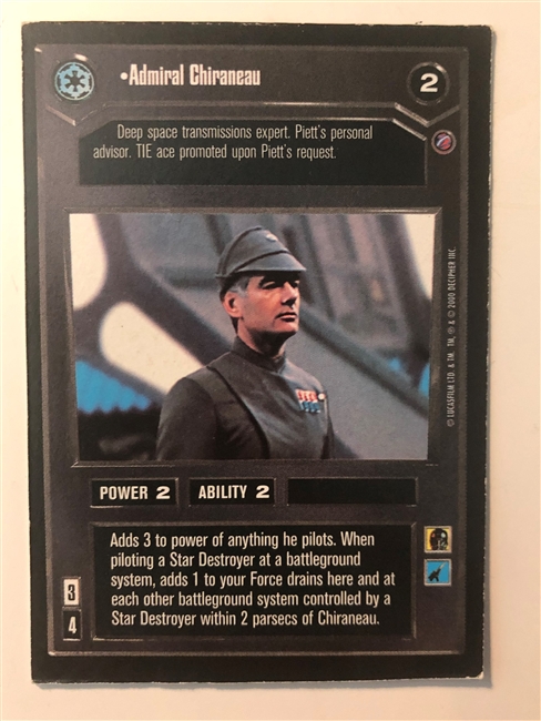 Star Wars CCG (SWCCG) Star Wars CCG MIscut Misprint