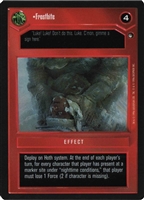 Decipher SWCCG Star Wars CCG Fall Back! (WB)