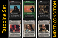 Star Wars CCG (SWCCG) Tatooine Complete Set (Mixed Condition)