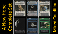 Star Wars CCG (SWCCG) A New Hope Limited Complete Set (Mixed Condition)