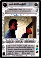 Lando with Blaster Pistol