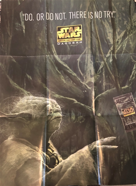 Star Wars CCG (SWCCG) Star Wars CCG Dagobah Poster - Do or Do Not