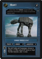 Star Wars CCG (SWCCG) Blizzard 1 Foil
