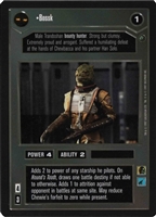Star Wars CCG (SWCCG) Bossk Foil