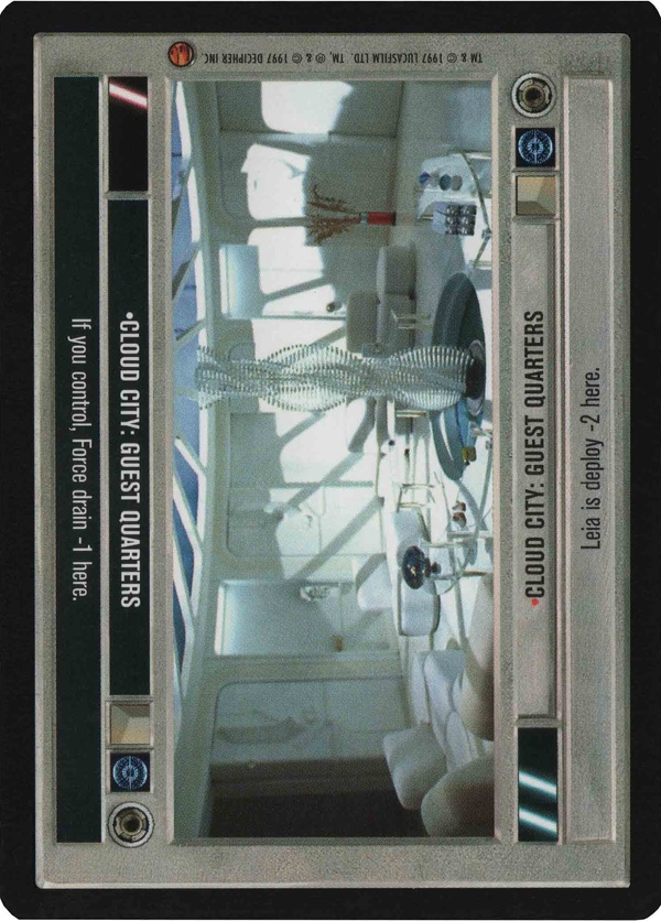 Star Wars CCG (SWCCG) Cloud City: Guest Quarters Foil