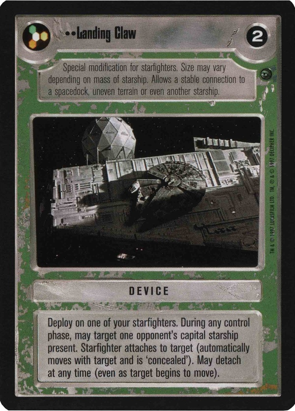 Star Wars CCG (SWCCG) Landing Claw Foil