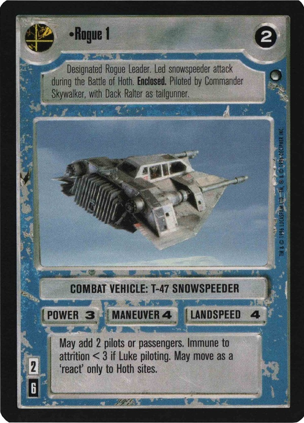 Star Wars CCG (SWCCG) Rogue 1 Foil