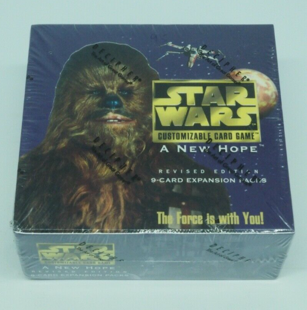 Star Wars CCG (SWCCG) A New Hope Revised WB Booster Box (Sealed)