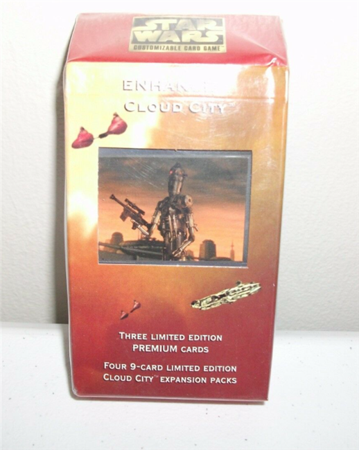 Star Wars CCG (SWCCG) Enhanced Cloud City IG-88 With Riot Gun Sealed Pack Box