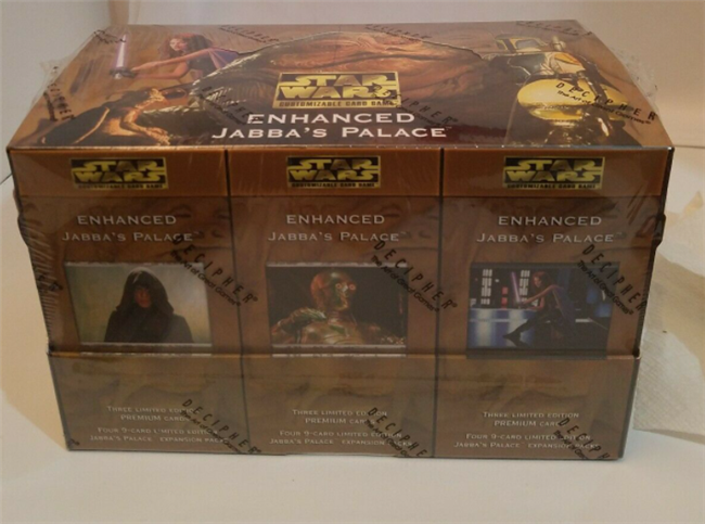 Star Wars CCG (SWCCG) Enhanced Jabba's Palace Box Booster Box (Sealed)