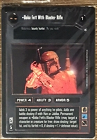 Star Wars CCG (SWCCG) Boba Fett With Blaster Rifle Foil (Sealed)