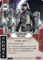 Star Wars Destiny Commanding Presence (Awakenings #7)