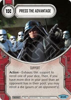 Star Wars Destiny Press the Advantage (Convergence #135)