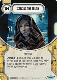 Star Wars Destiny Seeking The Truth (Convergence #153)