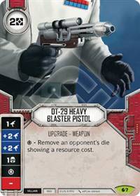 Star Wars Destiny DT-29 Heavy Blaster Pistol (Spirit of Rebellion #7)