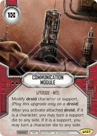 Star Wars Destiny Communication Module (Spark of Hope #137)