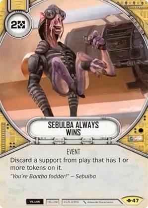 Sebulba Always Wins (Way of the Force #47)
