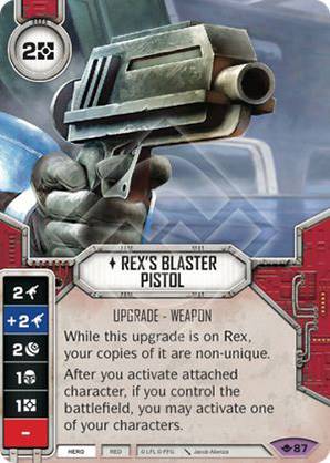 Rex's Blaster Pistol (Way of the Force #87)