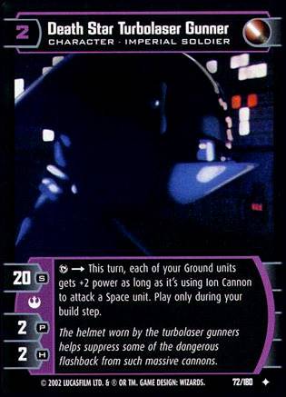 Death Star Turbolaser Gunner (ANH  #72)