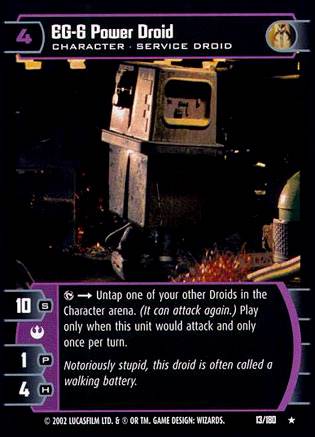 Star Wars TCG EG 6 Power Droid (ANH  #13) - A New Hope (TCG)