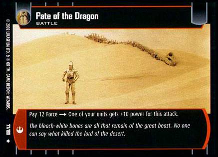 Star Wars TCG Fate of the Dragon (ANH  #77) - A New Hope (TCG)
