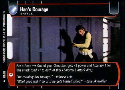 Star Wars TCG Hans Courage (ANH  #80) - A New Hope (TCG)
