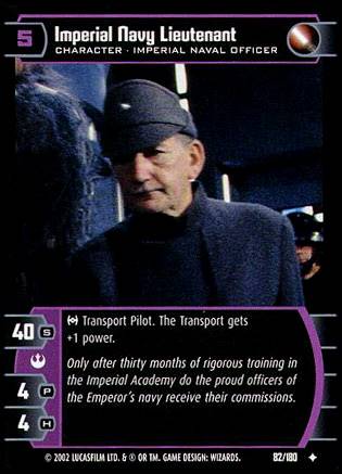 Imperial Navy Lieutenant (ANH  #82)