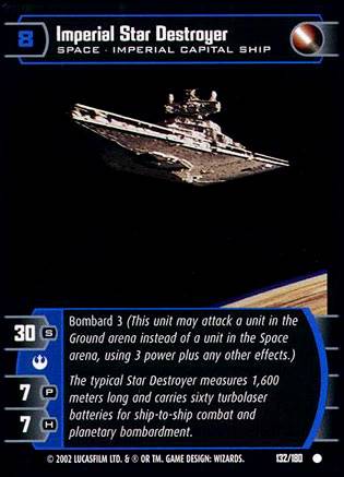 Star Wars TCG Imperial Star Destroyer (ANH  #132) - A New Hope (TCG)